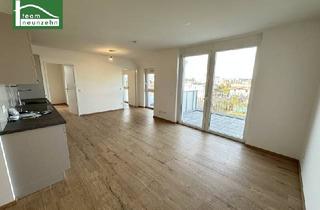 Wohnung mieten in Pogrelzstraße, 1220 Wien, POG 83 - Moderne 3-Zimmer Wohnung mit großem Balkon im ruhigen Neubau-Viertel zwischen Kagraner Platz und Gewerbepark Stadlau! Ab August verfügbar!