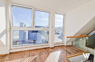 Maisonette mieten in 1160 Wien, Helle Maisonette Dachgeschoss-Wohnung mit tollem Ausblick | inklusive Garage | Dachterrasse | 2 Gehminuten zur U3 Ottakring