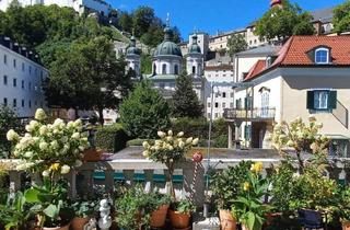 Wohnung kaufen in Freisaal, Nonnberg, Erhardkirche, Alte Nonntaler Hauptstraße, 5020 Salzburg, Wunderschöne Terrassenwohnung in Exklusiver Top-Lage, Salzburg Nonntal mit Festungsblick, Direkt am Erhardplatz! Pkw-Garage und Stellplatz Inklusive!