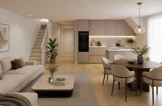 Maisonette kaufen in 1150 Wien, Moderne Dachgeschoss-Maisonette mit Blick über die Dächer Wiens!