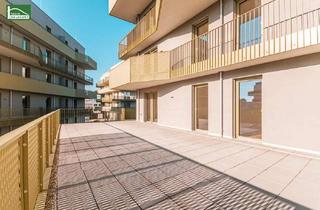 Wohnung kaufen in 1210 Wien, Größer geht's kaum – riesige Terrasse im provisionsfreien Erstbezug mit energieeffizienter Erdwärme!