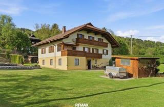 Mehrfamilienhaus kaufen in 9555 Glanegg, Wohnidylle in Glanegg – Mehrfamilienhaus mit Garten, Fischteich und viel Platz