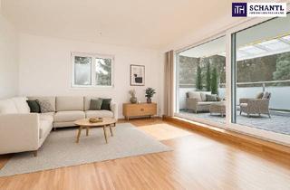 Wohnung kaufen in Joseph-Haydn-Gasse, 8073 Feldkirchen bei Graz, Traumhafte, lichtdurchflutete 3-Zimmer-Wohnung mit gigantischer Terrasse und Blick ins Grüne!