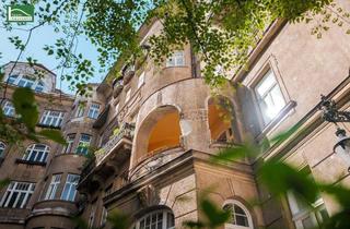 Wohnung kaufen in Hintzerstraße 11, 1030 Wien, Großzügiger Altbau im Rochusviertel mit einzigartigem Entwicklungspotenzial