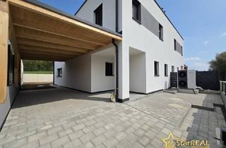 Doppelhaushälfte kaufen in Karnabrunn-Obenaus, 2113 Karnabrunn, 207 m² NFL! 5-ZIMMER, KELLER, BALKON, TERRASSE, CARPORT UND GROSSER GARTEN. ZIEGELQUALITÄT MIT TRAUMHAFTEN GRÜNBLICK.