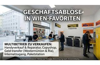 Gewerbeimmobilie kaufen in 1100 Wien, Etablierter Multibetrieb mit laufendem Geschäft – 1100 Wien, Favoriten