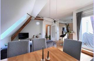 Wohnung mieten in Lindweg, 8010 Graz, Wohntraum in Geidorf mit Dachterrasse und Schlossbergblick. Ruhige Wohnung, 2 SZ, Küche, Parkplatz.