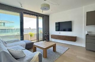 Wohnung mieten in 1220 Wien, High-End Living in den DANUBE FLATS – 3 Zimmer mit Traumbalkon & Fernblick