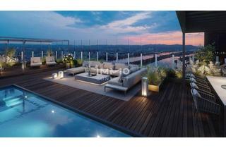 Penthouse kaufen in Wagramer Straße, 1220 Wien, Austria's highest Penthouse: Private Rooftop Pool Above the Danube
