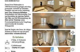 Wohnung mieten in 3400 Klosterneuburg, Wohnqualität mit Charme und bester Lage in Klosterneuburg