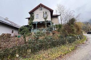 Einfamilienhaus kaufen in 2640 Gloggnitz, Sanierungsbedürftiges Haus auf großem Grundstück! Erwecken Sie es aus dem Dornröschenschlaf!