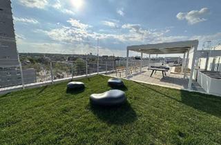 Wohnung mieten in 1110 Wien, Moderne 2 Zimmer-Mietwohnung - Balkon - Erstbezug - direkt bei U3 - Gemeinschaftsdachgarten!
