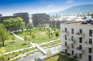 Wohnung mieten in 8020 Graz, Q5 am PARK außergewöhnlich mit GARTEN im 1.OG sonnige 2ZI+Balkon