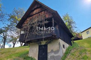 Gewerbeimmobilie kaufen in 8503 Wetzelsdorfberg, KELLERSTÖCKL - WOHNHAUS - STALLGEBÄUDE FÜR LAND- UND FORSTWIRTSCHAFTLICHEN BETRIEB IN WETZELSDORFBERG