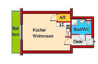 Wohnung mieten in Albert-Schweitzer-Gasse 29, 8020 Graz, Provisionsfreies Stadtapartment mit Balkon in zurückversetzter Lage bei Griesplatz!