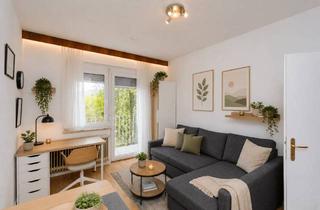 Wohnung mieten in Erlengasse, 8020 Graz, Voll möblierte Garconniere mit Balkon & Grünblick – ab 15.07 verfügbar!