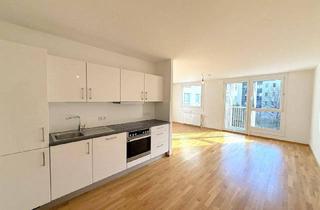 Wohnung mieten in Leystraße, 1200 Wien, Helle 1-Zimmer-Wohnung mit Balkon im 2. Liftstock mit Lift – Fernwärme, ruhig & gepflegter Zustand | Wohnpark Kornhäusel