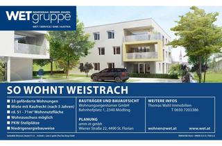 Wohnung mieten in Neudorf 31/4, 3351 Weistrach, geförderte Mietwohnung | Kaufoption | Loggia | schöne Wohnung mit Loggia