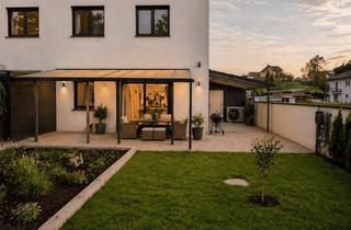 Einfamilienhaus kaufen in Kuglberg 41a, 5223 Pfaffstätt, Provisionsfrei! Einfamilienhaus-Feeling | Exklusive Doppelhaushälfte | Smart Home | 3,20m Raumhöhe