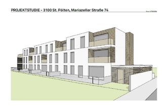 Grundstück zu kaufen in 3100 Sankt Pölten, Wohnprojekt in St.Pölten mit 15 Wohnungen