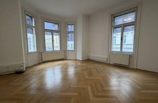 Büro zu mieten in Neubaugasse, 1070 Wien, Eck-Altbaubüro mit Blick auf die Neubaugasse