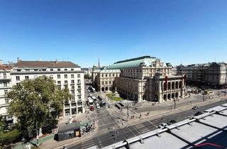 Büro zu mieten in Opernring, 1010 Wien, Toplage - Erstbezug - Generalsaniert - Großes Büro mit Dachterrasse bei der Wiener Oper! (Mietbeginn 01.07.2026)