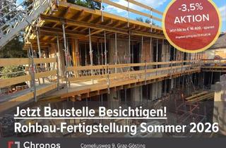 Wohnung kaufen in 8051 Graz, AKTION! Neubauprojekt in Ruhelage in Gösting! 2-Zimmerwohnung mit Süd-Balkon!