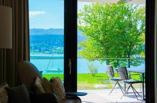 Wohnung kaufen in 9210 Pörtschach am Wörther See, RESERVIERT 1.REIHE - Seewohnung in direkter SEELAGE - Laisseefaire Anlage Pörtschach am Wörthersee