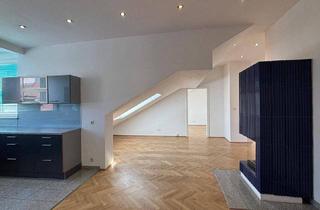 Wohnung mieten in Reumannplatz, 1100 Wien, Lichtdurchflutetes 5-Zimmer Dachgeschoss-Juwel mit ca. 160 m²