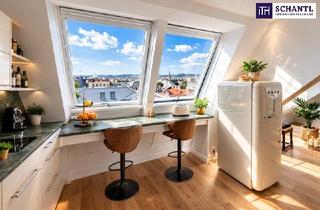 Wohnung kaufen in Richard-Wagner-Platz, 1160 Wien, NEUER PREIS! Urbaner Wohnluxus: Exklusive DG-Wohnung mit Terrasse & spektakulärem Fernblick