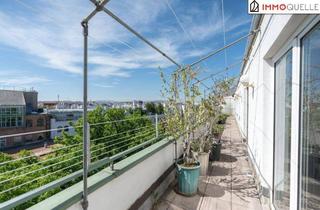 Wohnung kaufen in Mariahilfer Straße, 1060 Wien, Über den Dächern Wiens - Großzügige 4-Zimmer-Dachgeschosswohnung mit Lift, zwei sonnigen Terrassen und absoluter Ruhelage nahe der Mariahilfer Straße