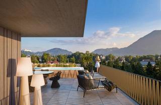 Wohnung kaufen in 5020 Salzburg, Elegante 3-Zi.-Dachterrassenwohnung mit über 60m² Terrasse