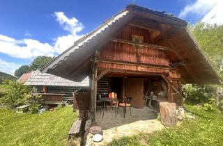 Almhütte zu kaufen in 9335 Hinterberg, Historischer Kärntner "Troadkasten" mit "Keuschn" in idyllischer Lage