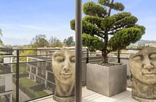 Penthouse kaufen in Berg, 9020 Klagenfurt, Hochwertiges Penthouse mit 162 m2 Wohnfläche - Sauna - Whirlpool - 164 m2 Terrasse - 4 Tg-Plätze!