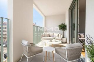 Wohnung kaufen in Längenfeldgasse, 1120 Wien, Lichtdurchfluteter Erstbezug: 3-Zimmer mit Loggia und Weitblick in Top Lage!