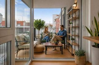 Wohnung kaufen in 1180 Wien, ERSTBEZUG nahe AKH: 3-Zimmer-Neubauwohnung mit Terrasse, Ruhelage & sofortig beziehbar