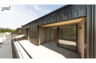 Wohnung kaufen in Billrothstraße 11, 5020 Salzburg, Einzigartige Dachgeschoßwohnung mit großer Dachterrasse in absoluter Ruhelage - BILLY UP Salzburg