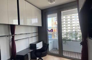 Wohnung mieten in U-Bahn, 1220 Wien, Neuer Preis-Erstbezug-2 Zimmer Mietwohnung mit 22M² Balkon- Danube Flats -10. Stockwerk-Exklusives Wohnen im Höchsten Wohnturm Wiens!