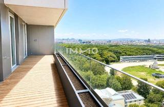 Wohnung kaufen in 1020 Wien, PRATER: 20. Etage - provisionsfrei inkl. ROOFTOP POOL: Erstbezug