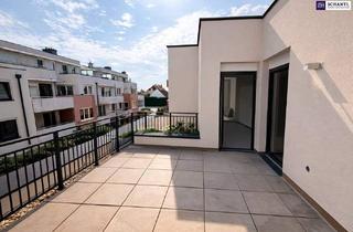 Wohnung kaufen in Steinachgasse, 1220 Wien, Eine Sonnenterrasse vom Feinsten. 3 Zimmer in Hofruhelage im Erstbezug! Ab Q3/26