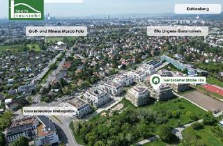 Wohnung kaufen in Gerasdorfer Straße, 1210 Wien, Wer hat die Größte für seine Mieter? Riesige Terrasse im Neubau mit Süd-Ausrichtung im begehrten "Hirschfeld" - Erstbezug (Nettopreis)