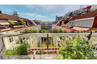 Maisonette kaufen in 1090 Wien, DG-Wohnung mit hofseitiger Terrasse im Herzen von Wien nahe U2/Schottentor