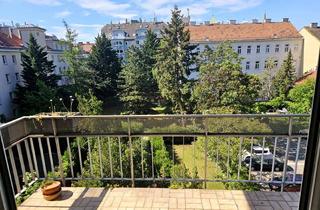 Wohnung mieten in Elterleinplatz, 1170 Wien, Gartenseitige, sonnige Balkonwohnung im 4. Liftstock!