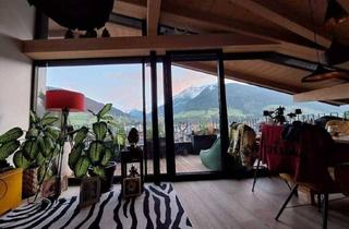 Wohnung mieten in 5730 Mittersill, Moderne Dachgeschosswohnung in ruhiger, zentraler Lage von Mittersill zu vermieten, großer Balkon, Tiefgarage
