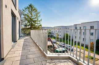 Wohnung mieten in 1210 Wien, U1-Nähe mit Weitblick: Exklusive 2-Zimmer-Wohnung mit 14 m² Terrasse