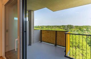 Wohnung mieten in Kurbadstraße, 1100 Wien, Singlewohnung mit Balkon und Blick in den grünen Kurpark - Concierge im Haus