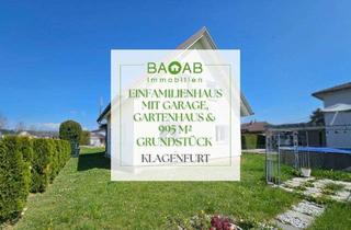Einfamilienhaus kaufen in 9020 Klagenfurt, Platz für Ihre Zukunft: Haus mit großem Garten in Klagenfurt-Hörtendorf
