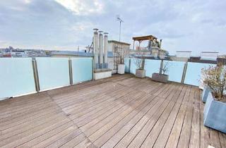 Wohnung mieten in Laimgrubengasse, 1060 Wien, LAIMGRUBENGASSE | EXKLUSIVE DACHTERRASSENWOHNUNG | TRAUMHAFTER WIEN-BLICK | 4 ZIMMER | NÄHE NASCHMARKT