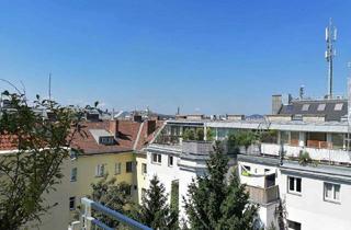 Wohnung kaufen in 1050 Wien, Anlegen oder selbst wohnen mitten in der Stadt! Dachgeschosswohnung mit 2 Terrassen im Trend-Bezirk Margareten in ruhiger Lage