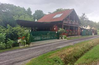 Haus kaufen in 7561 Heiligenkreuz im Lafnitztal, Charmantes Holzhaus in Südburgenland mit über 3.000m² Fläche, ideal für Autoliebhaber zum Verkauf